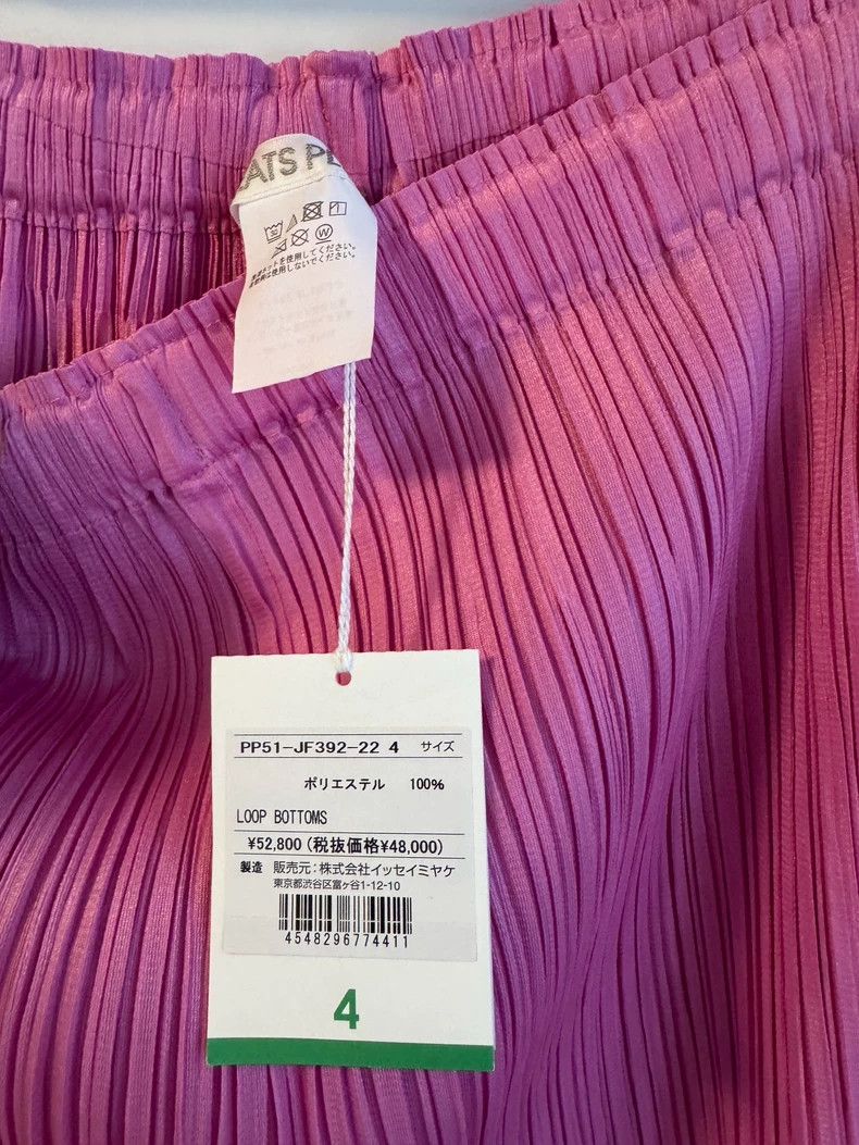 Issey Miyake Issey Miyake JF392 Pink Pleated Pants -dmc Size US 30 / EU 46 - 3 Thumbnail