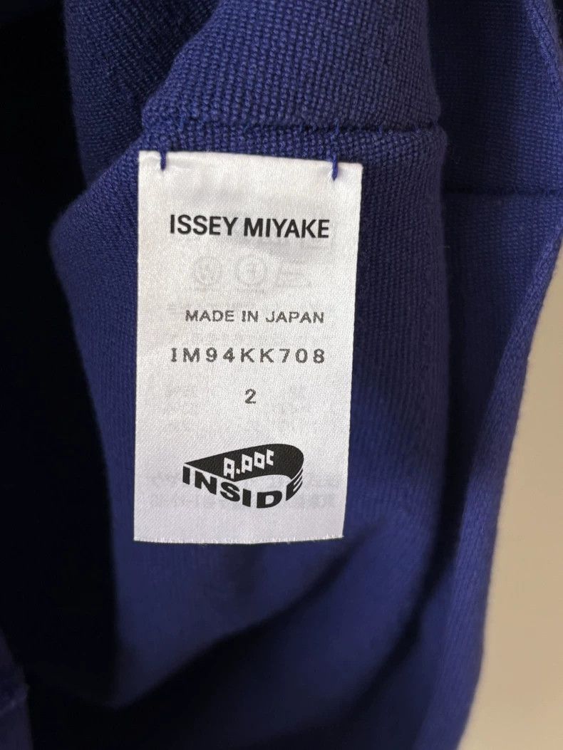 Issey Miyake Issey Miyake Blue Knit Short Sleeve Top -dmc Size US M / EU 48-50 / 2 - 4 Thumbnail