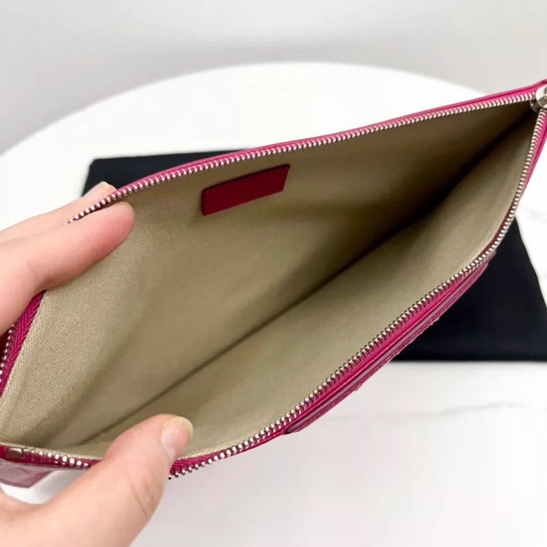 Givenchy Givenchy Pink Leather Clutch Handbag -dmc Size ONE SIZE - 5 Thumbnail