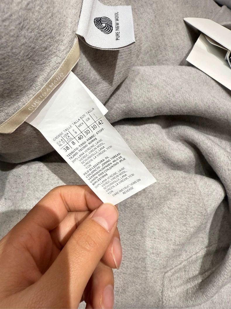 Max Mara Max Mara Gray Cashmere Long Coat -dmc Size US L / EU 52-54 / 3 - 7 Thumbnail