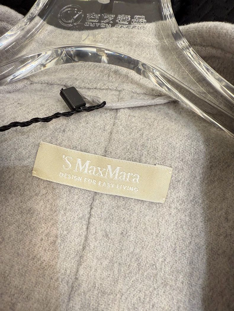 Max Mara Max Mara Gray Cashmere Long Coat -dmc Size US L / EU 52-54 / 3 - 5 Thumbnail