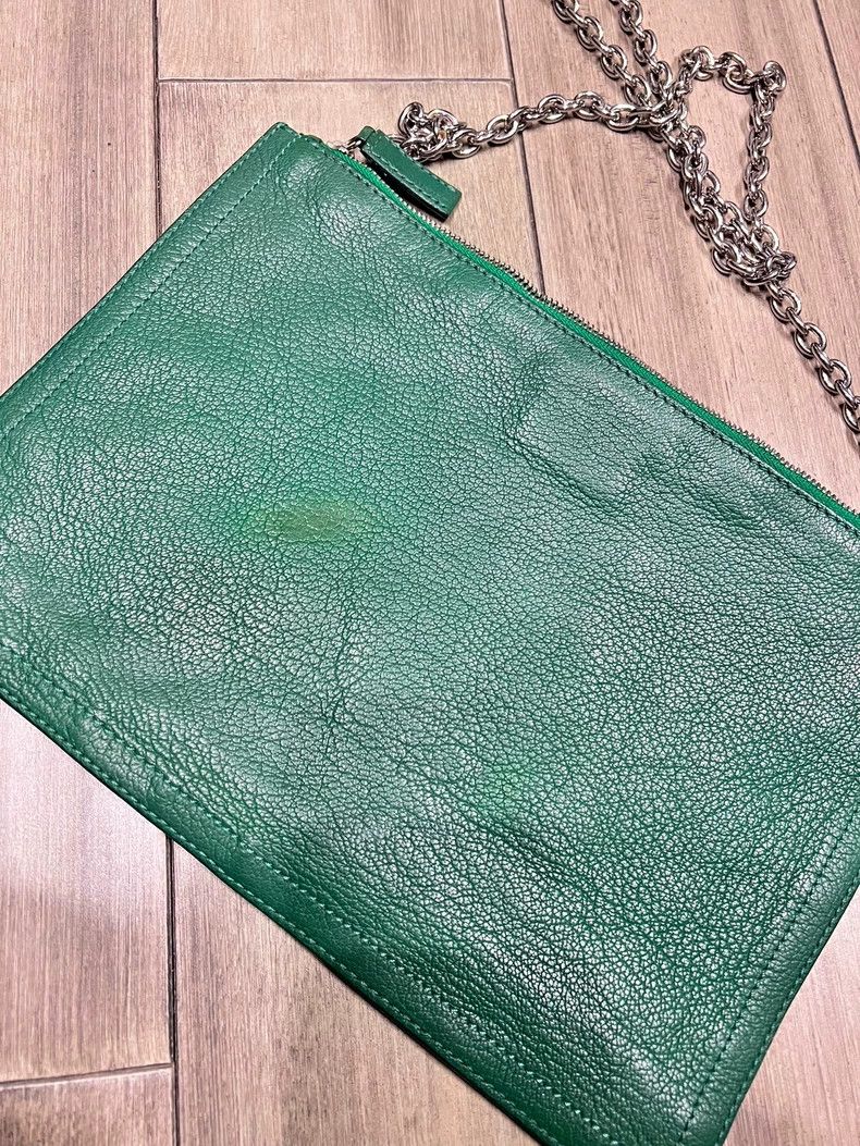 Givenchy Givenchy Green Handbag with Chain Strap -dmc Size ONE SIZE - 4 Thumbnail