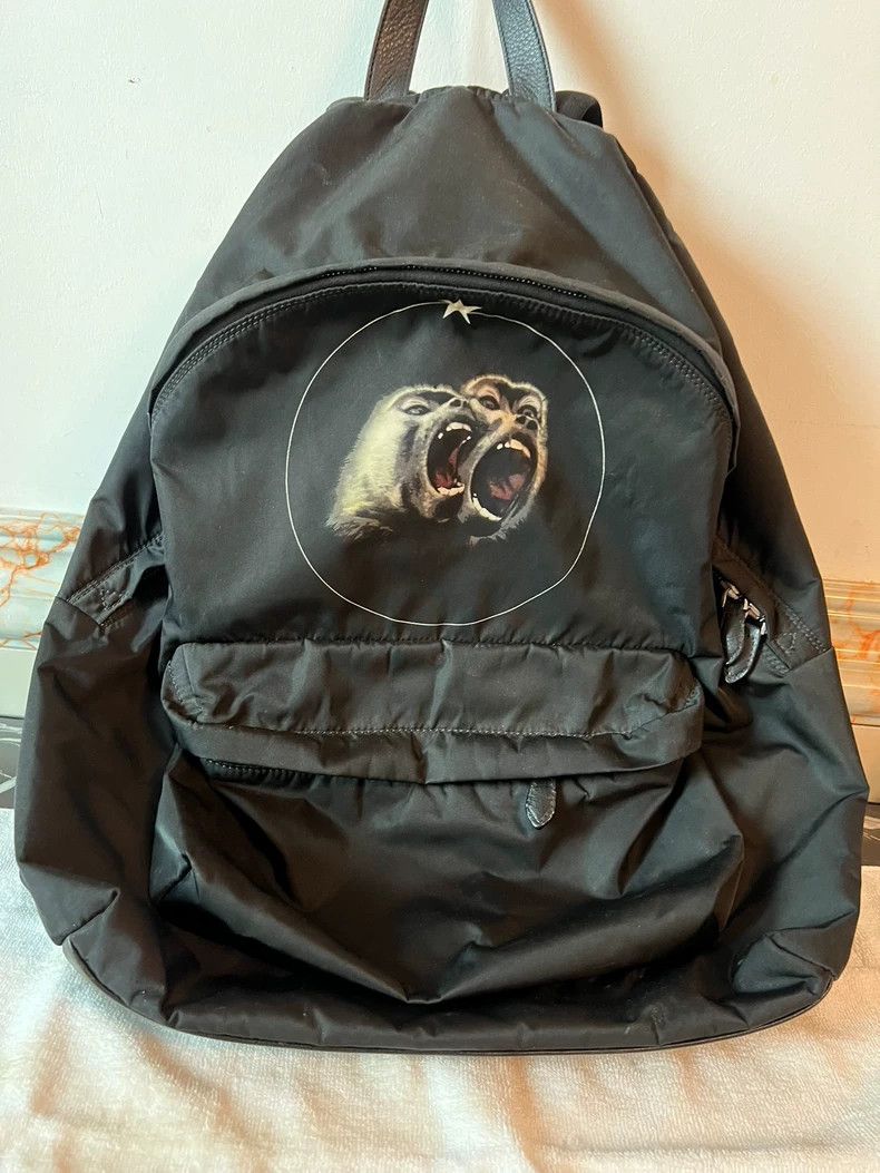 Givenchy Givenchy Bear Print Black Backpack -dmc Size ONE SIZE - 2 Thumbnail