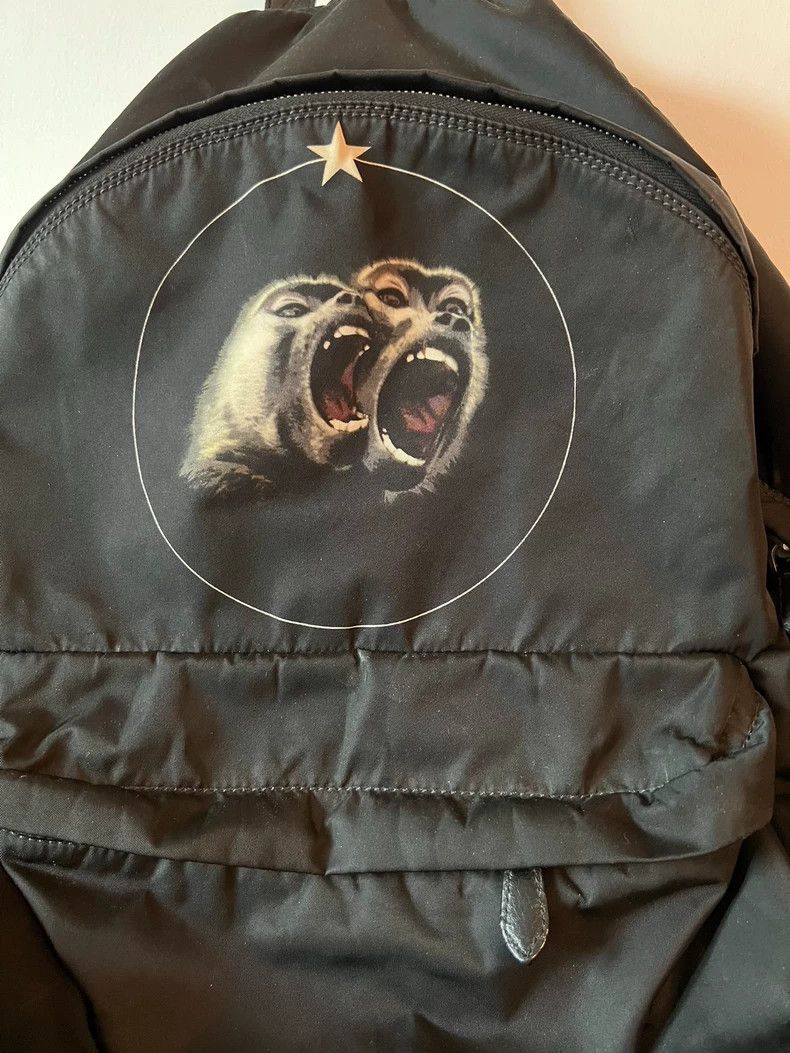 Givenchy Givenchy Bear Print Black Backpack -dmc Size ONE SIZE - 4 Thumbnail