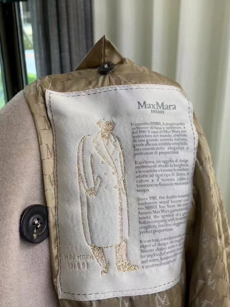 Vintage Maxmara 101801 Wool Coat -dmc Size US XS / EU 42 / 0 - 5 Thumbnail