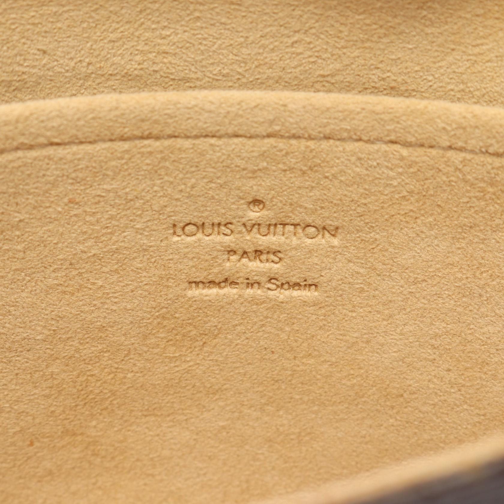 Louis Vuitton Louis Vuitton Louis Vuitton Pochette Twin GM Monogram Shoulder Bag Canvas Shoulder Bag M51852 Size ONE SIZE - 4 Thumbnail