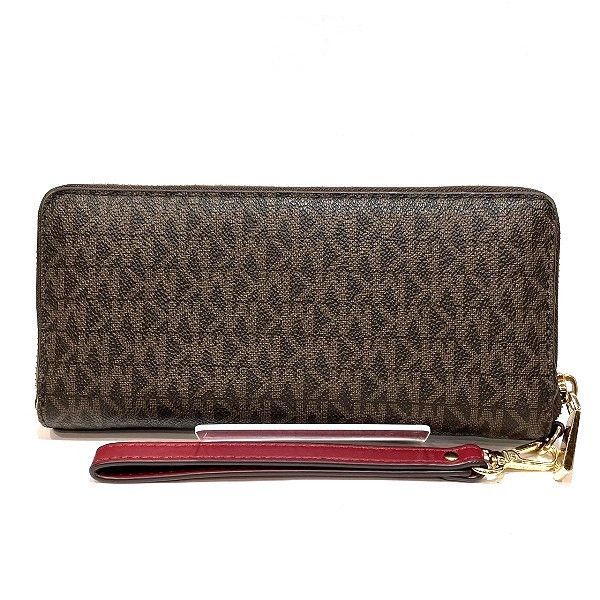 Michael Kors Michael Kors Michael Kors Jet Set Travel Continental PVC Wallet Leather Long Wallet 32S7GTTE9B DUTY FREE for USA Size ONE SIZE - 9 Thumbnail