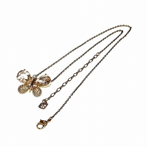 Swarovski Swarovski Swarovski Butterfly 2way Necklace Earrings Metal Earrings DUTY FREE for USA Size ONE SIZE - 3 Thumbnail