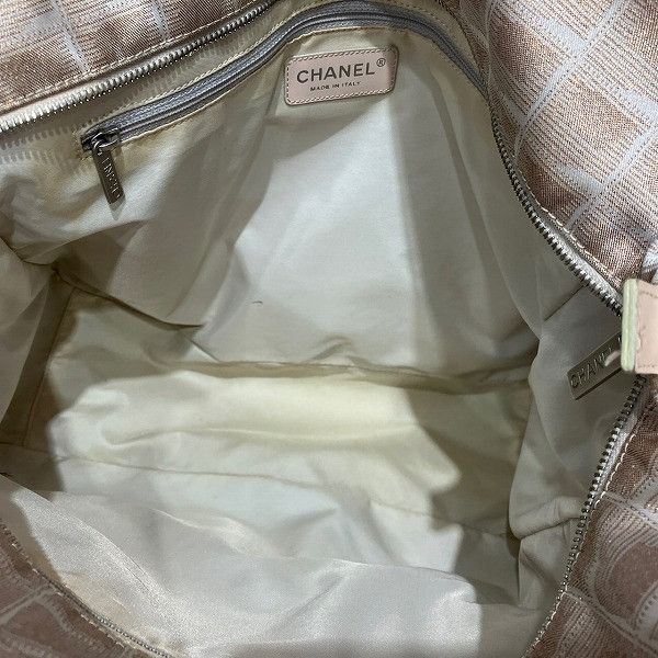 Chanel Chanel Chanel New Travel Line Nylon Leather 2way Bag Leather Tote Bag A15825 DUTY FREE for USA Size ONE SIZE - 6 Thumbnail
