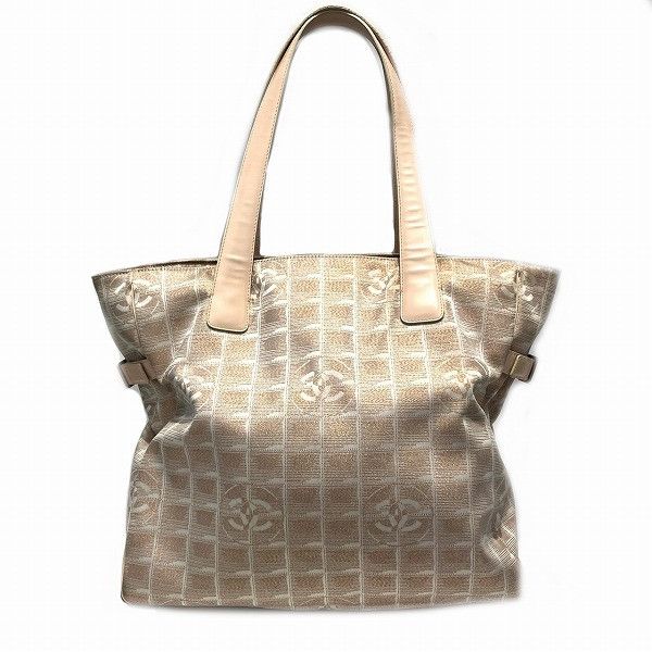 Chanel Chanel Chanel New Travel Line Nylon Leather 2way Bag Leather Tote Bag A15825 DUTY FREE for USA Size ONE SIZE - 2 Thumbnail