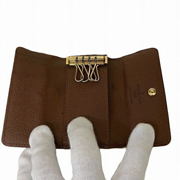 Louis Vuitton Louis Vuitton Louis Vuitton Multicles 4 Monogram Key Case Canvas Key case M62631 Size ONE SIZE - 3 Thumbnail