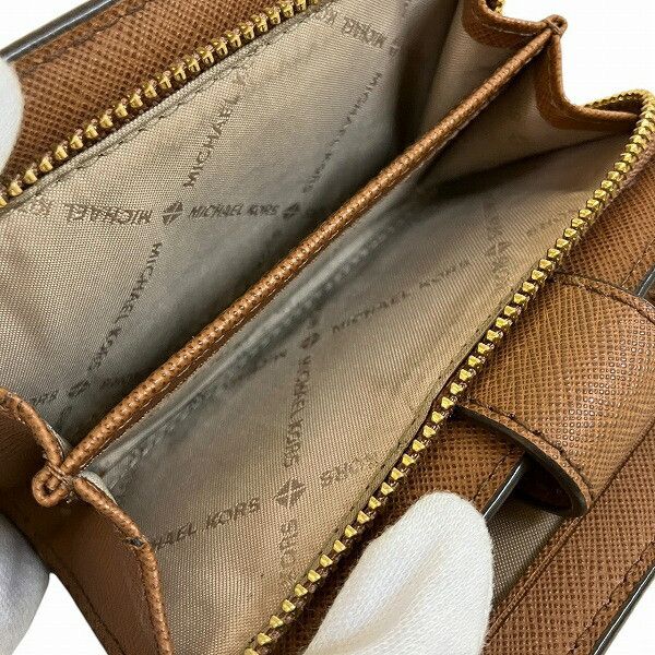 Michael Kors Michael Kors Michael Kors Jet Set Travel PVC Coated Canvas Wallet Canvas Short Wallet 35F8GTVF2B Size ONE SIZE - 5 Thumbnail