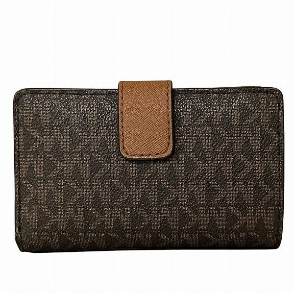 Michael Kors Michael Kors Michael Kors Jet Set Travel PVC Coated Canvas Wallet Canvas Short Wallet 35F8GTVF2B Size ONE SIZE - 2 Thumbnail