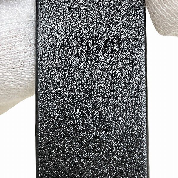 Louis Vuitton Louis Vuitton Louis Vuitton Couture Stainless Steel Leather Belt Leather Belt M9578 DUTY FREE for USA Size ONE SIZE - 7 Thumbnail