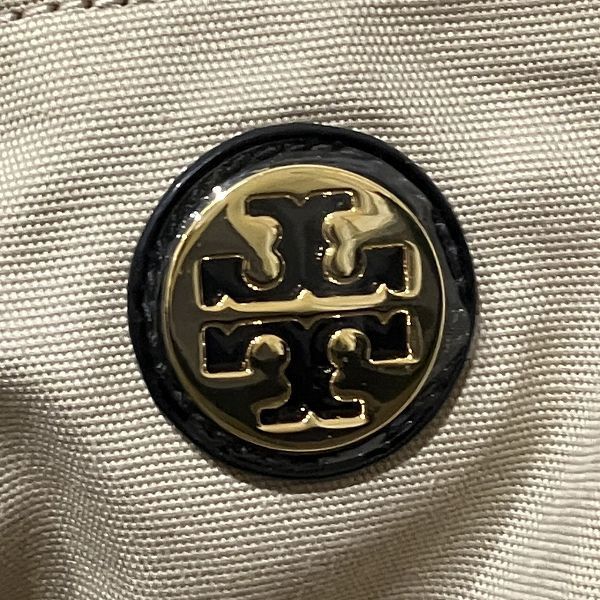 Tory Burch Tory Burch Tory Burch Ella Nylon Patent Leather 2way Bag Enamel Tote Bag Size ONE SIZE - 4 Thumbnail