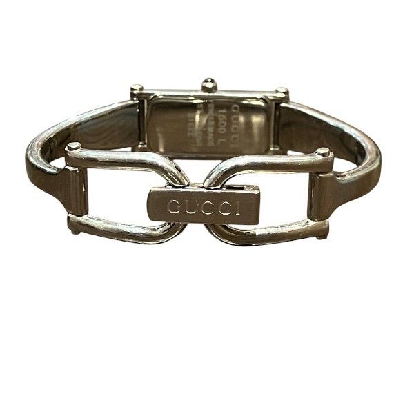 Gucci Gucci Gucci 1500L Stainless Steel Watch Metal Quartz 1500L Size ONE SIZE - 6 Thumbnail