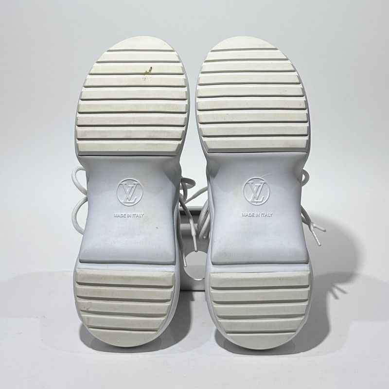 Louis Vuitton Louis Vuitton Thick-Soled High-Top Sneakers 0089 Size US 5.5 / EU 38 - 5 Thumbnail
