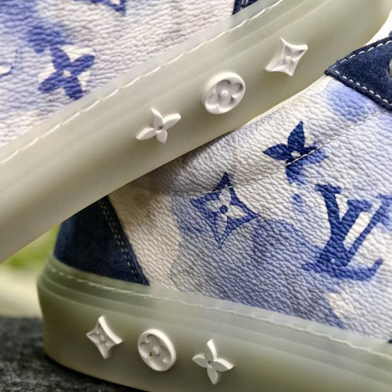 Louis Vuitton Louis Vuitton Ollie Leather Colorblock Sneaker 0089 Size US 9.5 / EU 42-43 - 13 Thumbnail