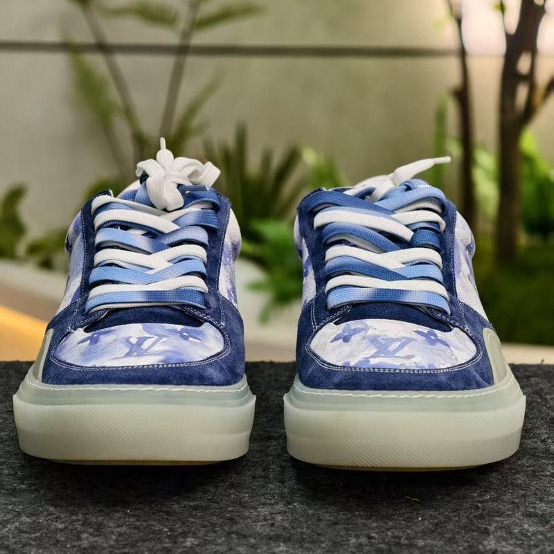 Louis Vuitton Louis Vuitton Ollie Leather Colorblock Sneaker 0089 Size US 9.5 / EU 42-43 - 2 Thumbnail