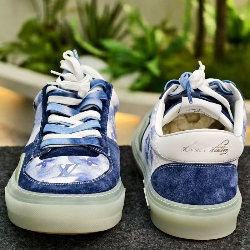 Louis Vuitton Louis Vuitton Ollie Leather Colorblock Sneaker 0089 Size US 9.5 / EU 42-43 - 9 Thumbnail