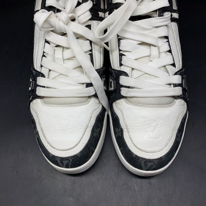 Louis Vuitton Louis Vuitton Panda Print Low-Top Sneakers 0089 Size US 8 / EU 41 - 6 Thumbnail