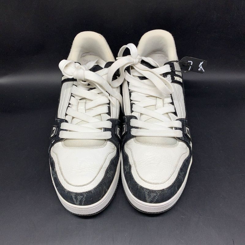 Louis Vuitton Louis Vuitton Panda Print Low-Top Sneakers 0089 Size US 8 / EU 41 - 2 Thumbnail