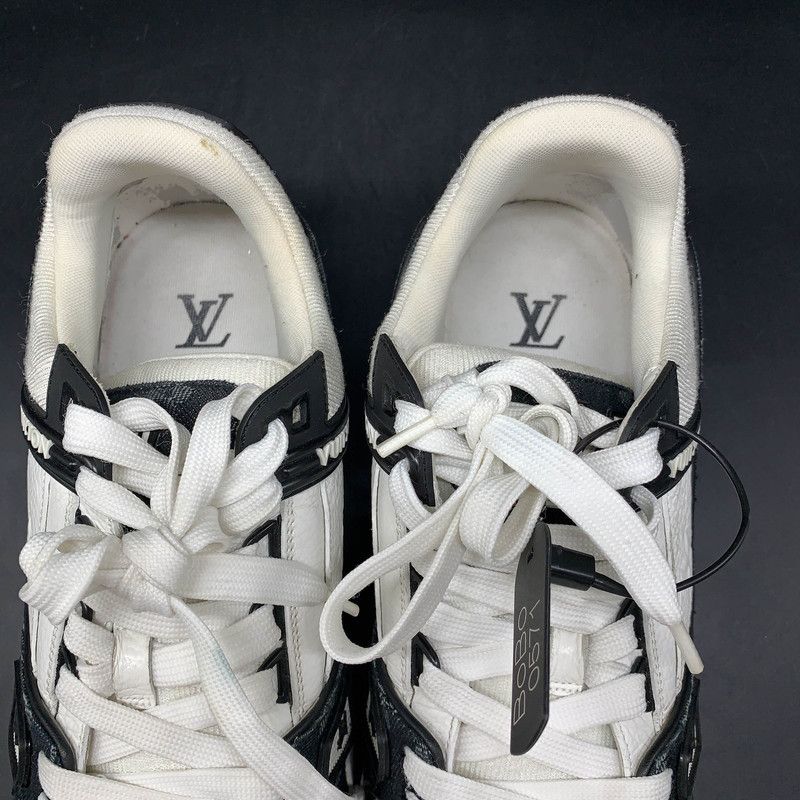 Louis Vuitton Louis Vuitton Panda Print Low-Top Sneakers 0089 Size US 8 / EU 41 - 7 Thumbnail