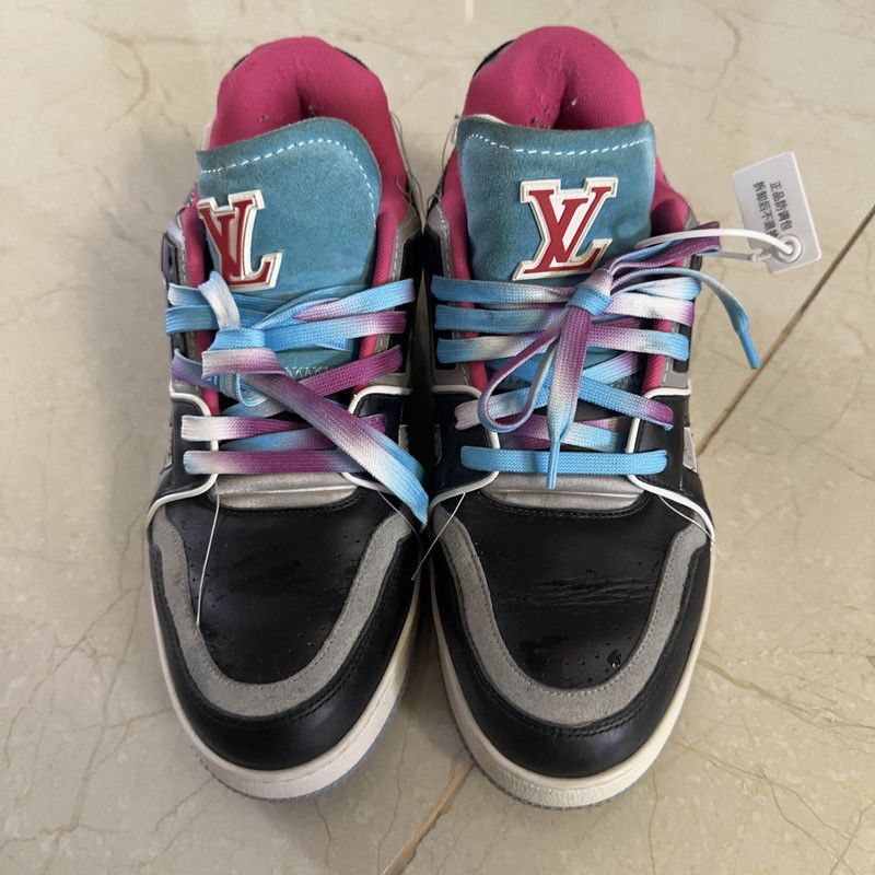 Louis Vuitton Louis Vuitton Colorful Low-Top Fashion Sneakers 0089 Size US 8.5 / EU 41-42 - 2 Thumbnail