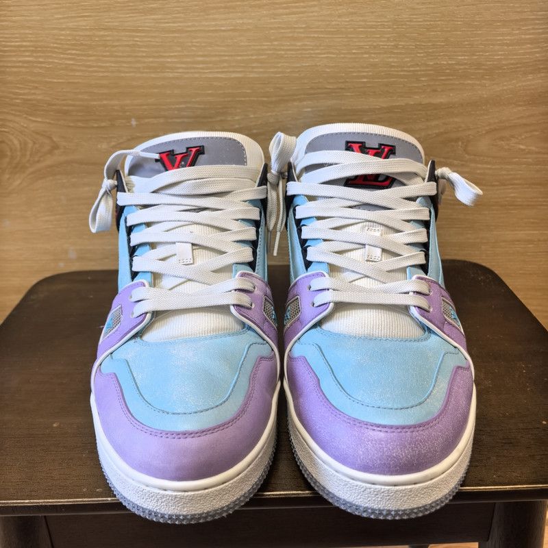 Louis Vuitton Louis Vuitton Colorful Low-Top Trainer Shoes 0089 Size US 9.5 / EU 42-43 - 2 Thumbnail