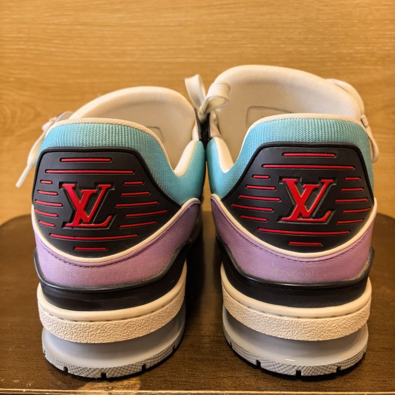 Louis Vuitton Louis Vuitton Colorful Low-Top Trainer Shoes 0089 Size US 9.5 / EU 42-43 - 3 Thumbnail