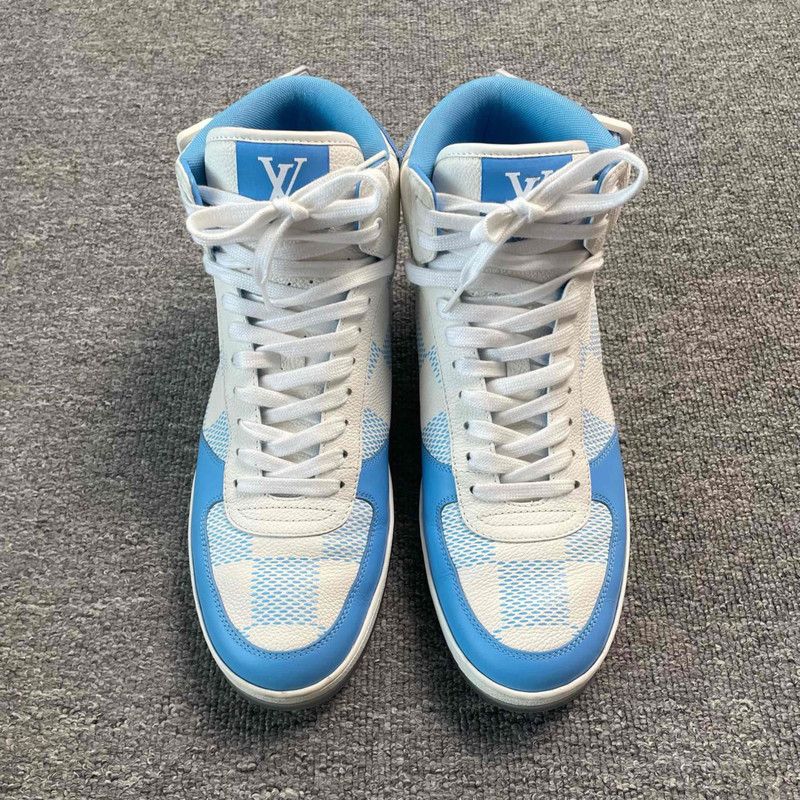 Louis Vuitton Louis Vuitton Rivoli High-Top Sneakers for Men 0089 Size US 8.5 / EU 41-42 - 4 Thumbnail
