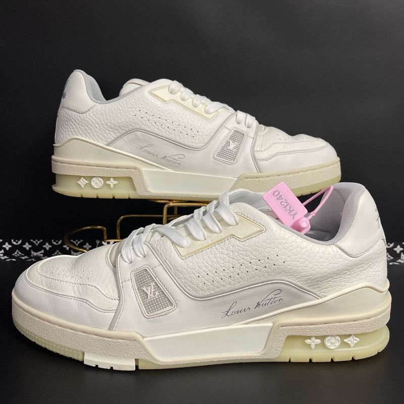 Louis Vuitton Louis Vuitton Trainer Low-Top Fashion Sneakers 0089 Size US 8 / EU 41 - 8 Thumbnail