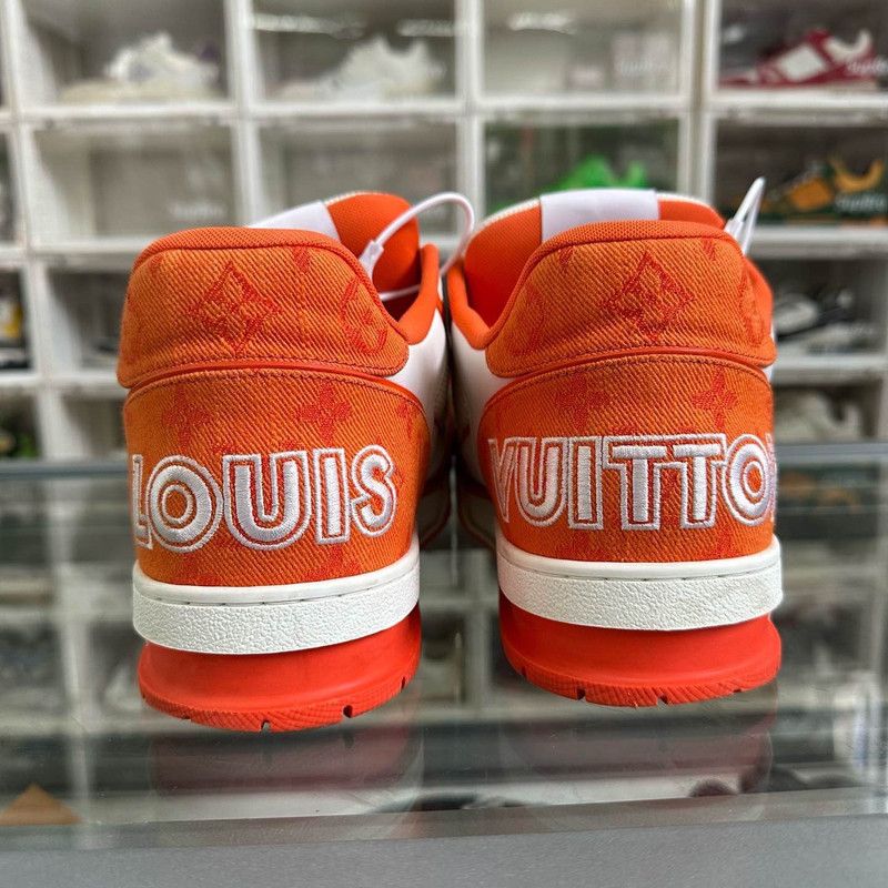 Louis Vuitton Louis Vuitton Trainer Low Top Stylish Sneakers 0089 Size US 9.5 / EU 42-43 - 3 Thumbnail