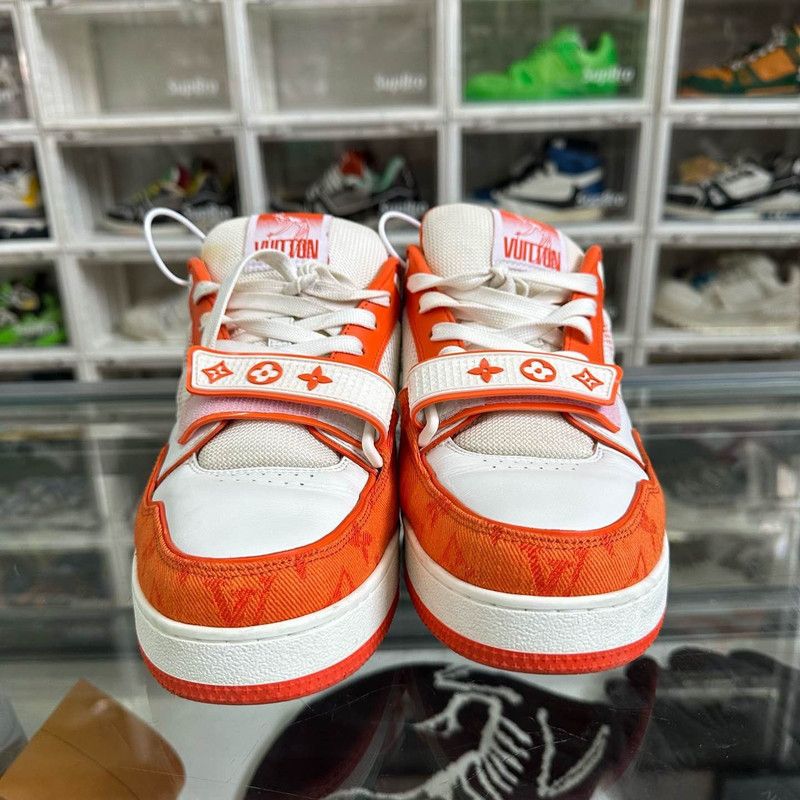 Louis Vuitton Louis Vuitton Trainer Low Top Stylish Sneakers 0089 Size US 9.5 / EU 42-43 - 2 Thumbnail