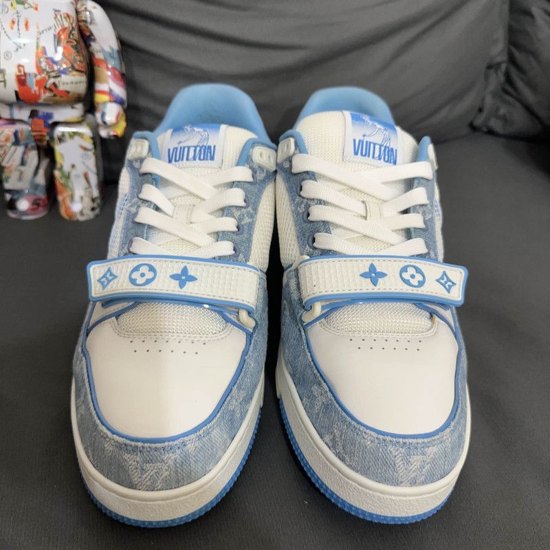 Louis Vuitton Louis Vuitton Stylish Low-Top Trainer Shoes 0089 Size US 9 / EU 42 - 2 Thumbnail