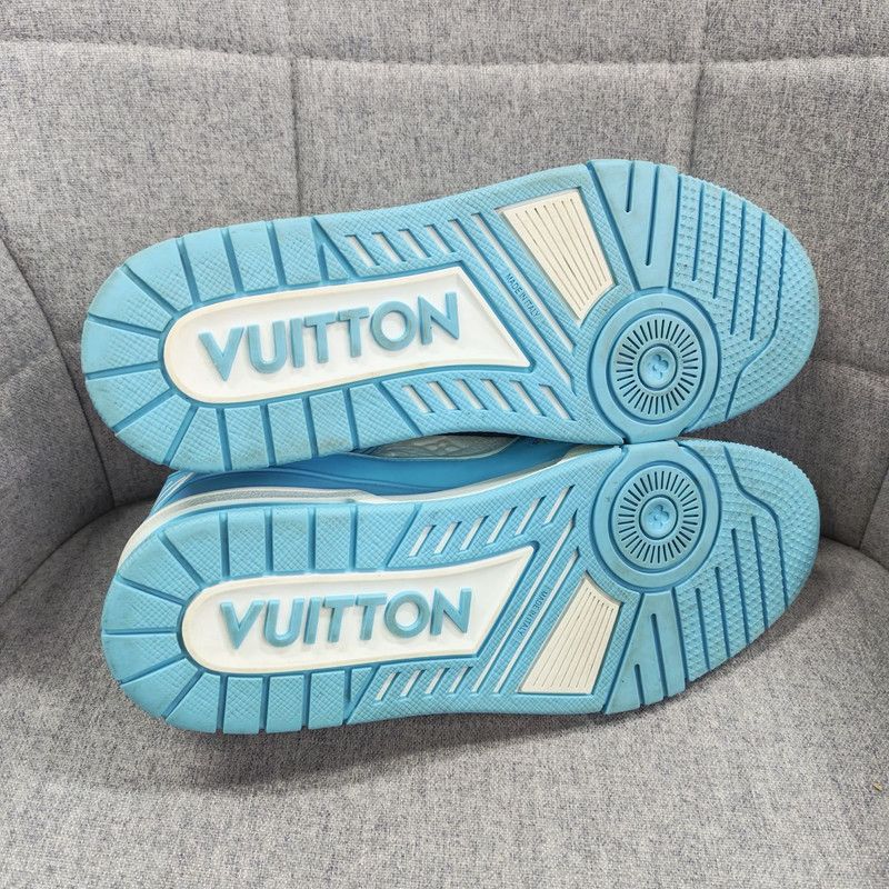 Louis Vuitton Louis Vuitton Trainer Leather Low-Top Sneakers 0089 Size US 8 / EU 41 - 4 Thumbnail