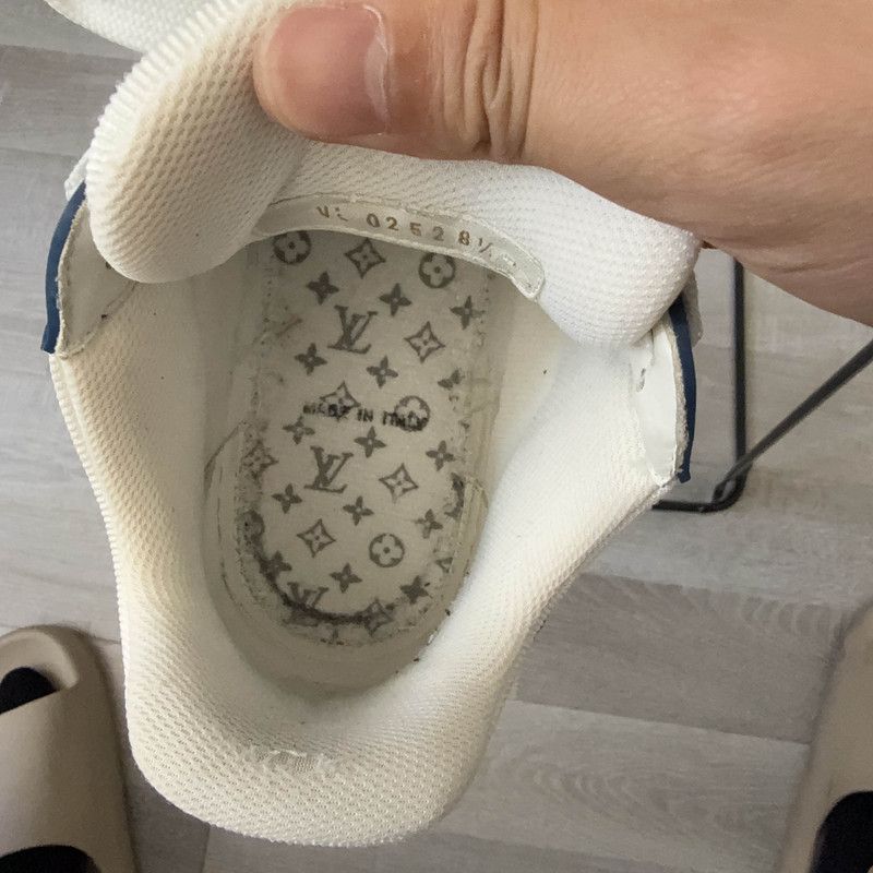 Louis Vuitton Louis Vuitton Denim Leather Low-Top Sneakers 0089 Size US 9 / EU 42 - 7 Thumbnail