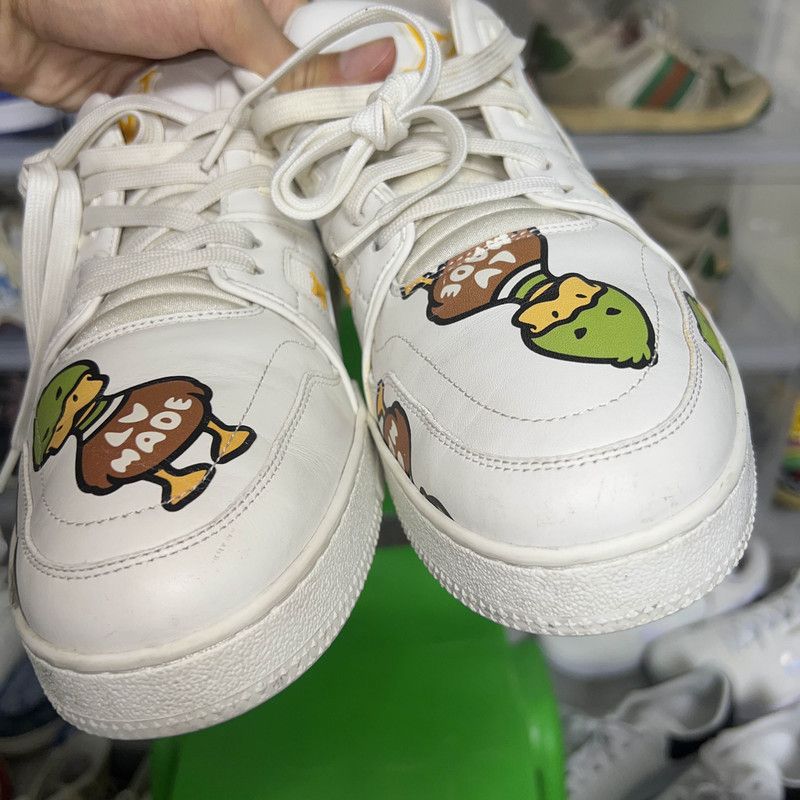Louis Vuitton Nigo x Louis Vuitton Trendy White Trainer 0089 Size US 9.5 / EU 42-43 - 6 Thumbnail