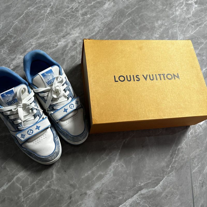 Louis Vuitton Louis Vuitton Trainer Low-Top Sneakers for Men 0089 Size US 9 / EU 42 - 7 Thumbnail