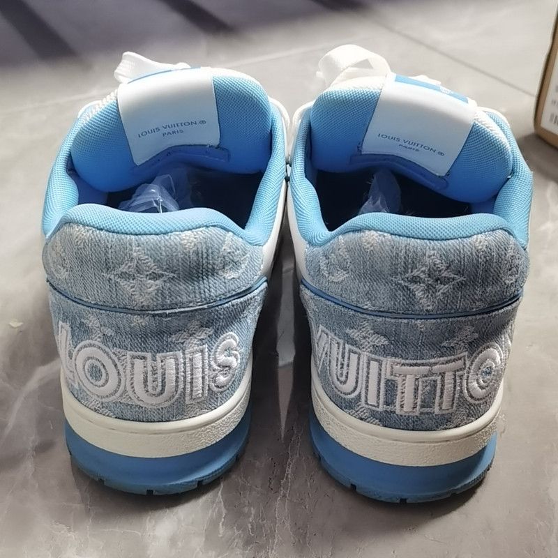Louis Vuitton Louis Vuitton Trainer Low-Top Sneakers for Men 0089 Size US 9 / EU 42 - 3 Thumbnail