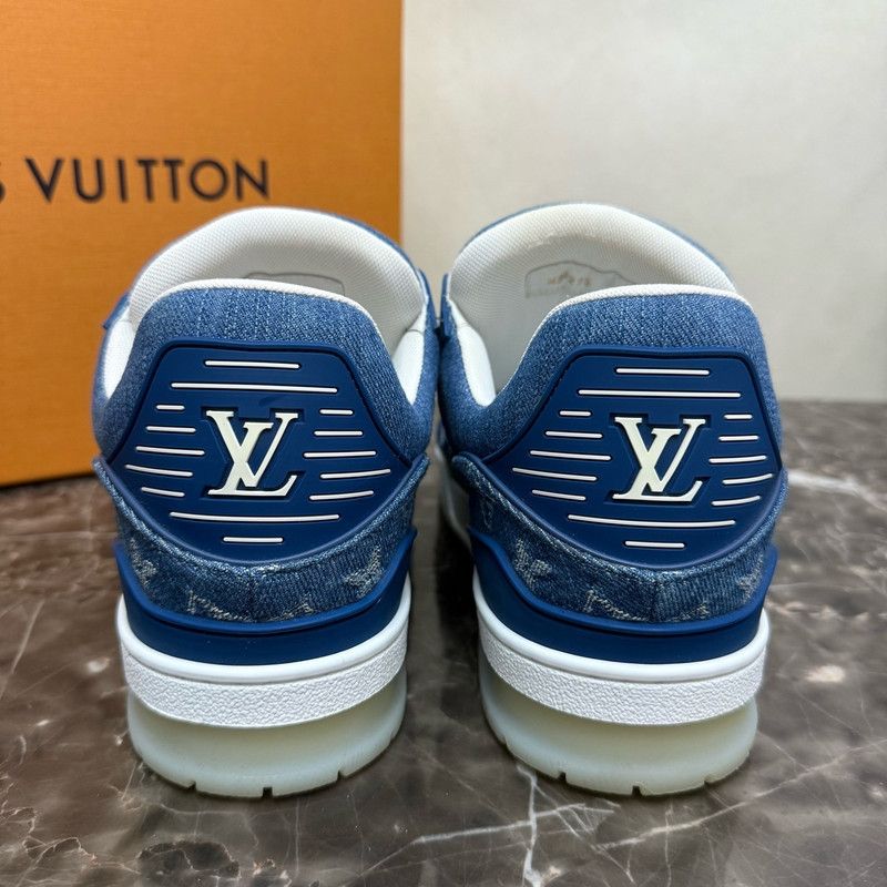 Louis Vuitton Louis Vuitton Stylish Blue Sneakers 0089 Size US 8 / EU 41 - 3 Thumbnail