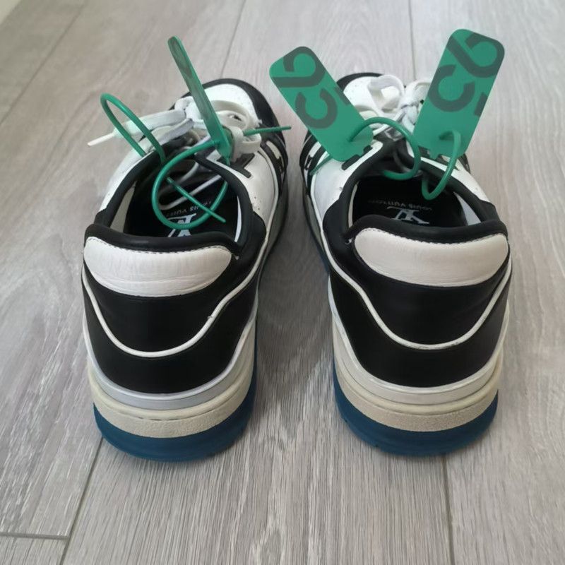 Louis Vuitton Louis Vuitton Trainer Low-Top Fashion Sneakers 0089 Size US 10.5 / EU 43-44 - 3 Thumbnail