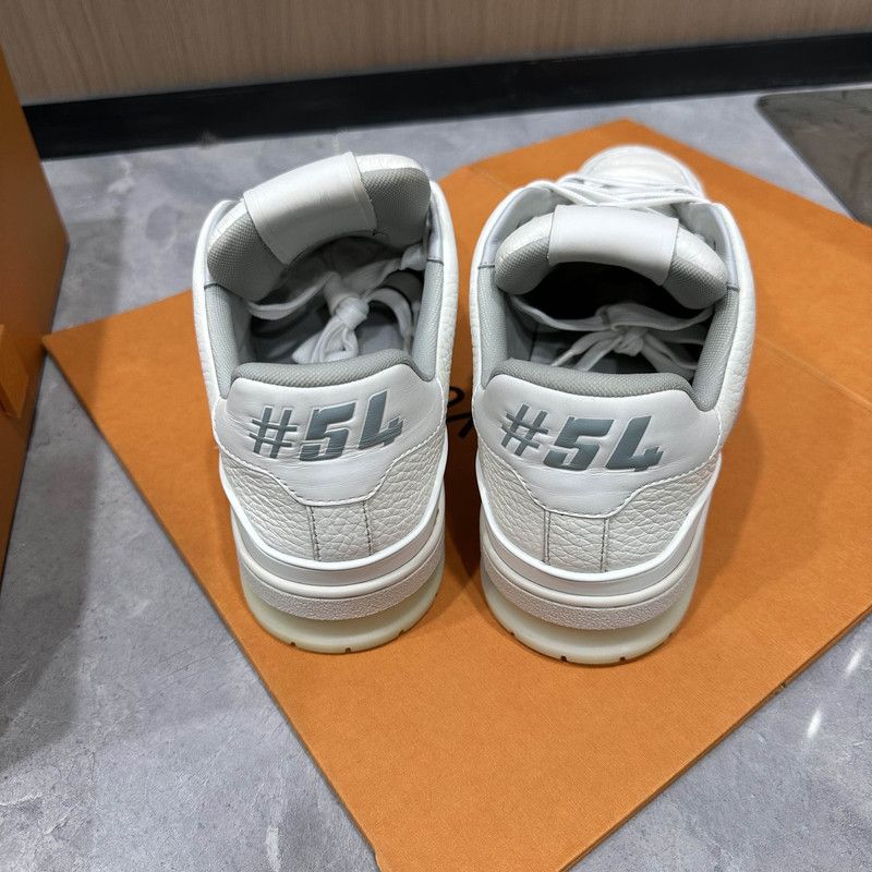 Louis Vuitton Louis Vuitton White Cement Trainer Sneakers 0089 Size US 8 / EU 41 - 3 Thumbnail