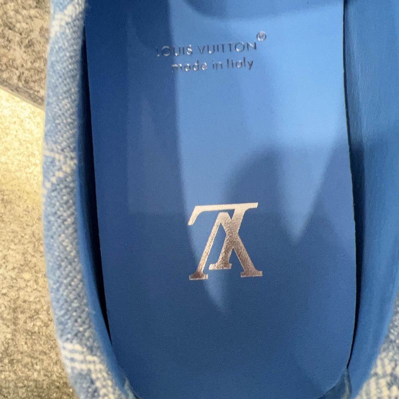 Louis Vuitton Louis Vuitton Denim Driver Moccasin Shoes for Men 0089 Size US 8.5 / EU 41-42 - 6 Thumbnail