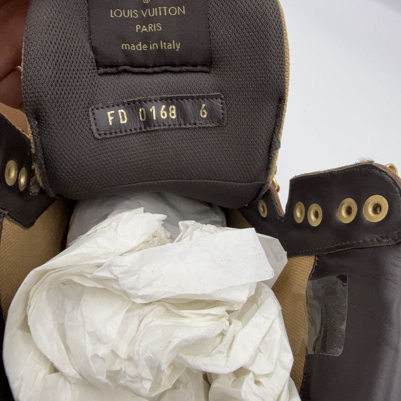 Louis Vuitton Louis Vuitton Brown Waxed Leather Martin Boots 0089 Size US 8.5 / EU 41-42 - 5 Thumbnail