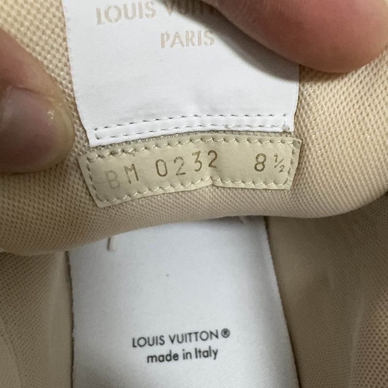 Louis Vuitton Louis Vuitton Low-Top Trainer - Khaki Colorway 0089 Size US 9.5 / EU 42-43 - 5 Thumbnail