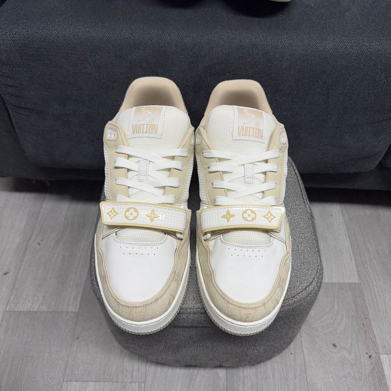 Louis Vuitton Louis Vuitton Low-Top Trainer - Khaki Colorway 0089 Size US 9.5 / EU 42-43 - 2 Thumbnail