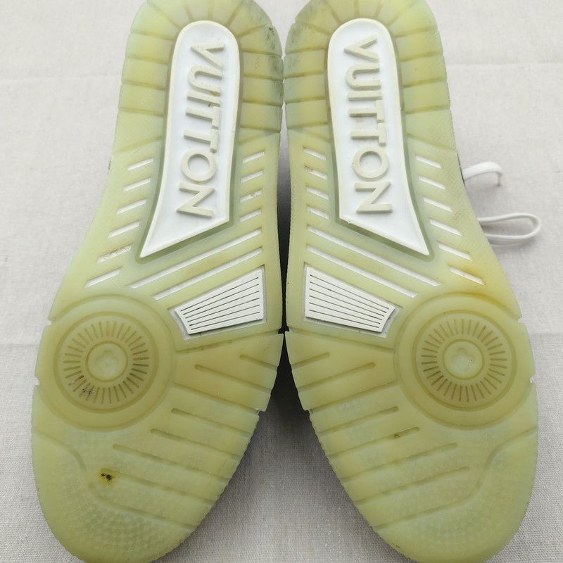 Louis Vuitton Louis Vuitton Stylish Blue Sneakers for Men 0089 Size US 8.5 / EU 41-42 - 4 Thumbnail