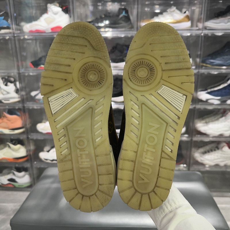Louis Vuitton Louis Vuitton Brown Trainer Sneakers for Men 0089 Size US 8.5 / EU 41-42 - 4 Thumbnail