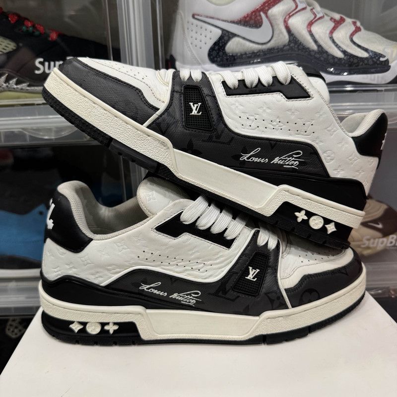 Louis Vuitton Louis Vuitton Trainer Low Top Fashion Sneakers 0089 Size US 9.5 / EU 42-43 - 9 Thumbnail